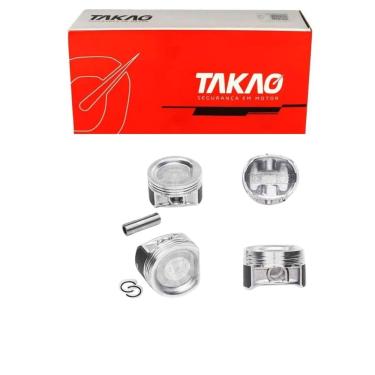 Imagem de Pistão 100 (Jg) Gol Power 1.6 8V 2001 A 2005 / Fox Power 1.6 8V 2001 A 2005 - Takao Pvw...