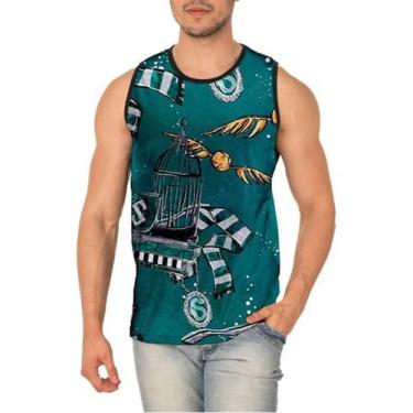 Imagem de Camiseta Regata Harry Potter Full Print Ref:85 - smoke, Preto, PP