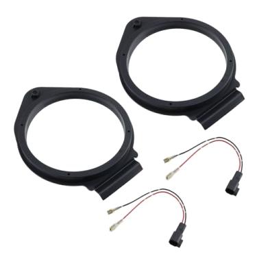 Imagem de Modengzhe Kit de suporte adaptador de alto-falante de carro com 2 peças, anel espaçador de 16,5 polegadas para Buick Regal, T-02