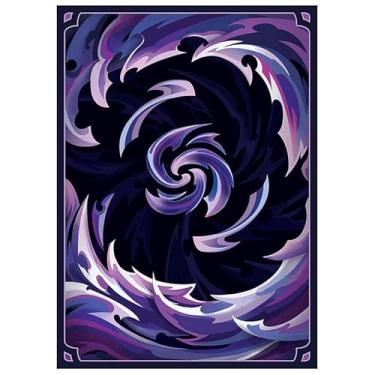 Imagem de Fantasy North - Void - Elements Series II - 100 capas de cartas TCG foscas texturizadas - Serve para Pokémon Magic MTG Commander e outros jogos de cartas - Capas de baralho