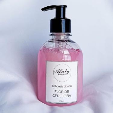 Imagem de Sabonete Líquido, Flor de Cerejeira, 250ml - Afaty Ateliê