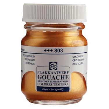 Imagem de Tinta Guache Talens 50ml 803 Deep Gold