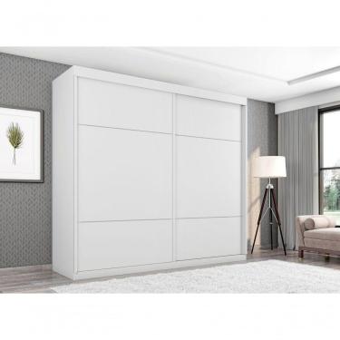 Imagem de Guarda Roupa Londres Duas Portas Deslizantes Branco