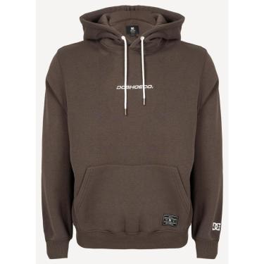 Imagem de Moletom Dc Shoes Fech Baseline Marrom Escuro-MARROM ESCURO-P-Masculino