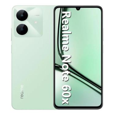 Imagem de Celular smartphone Realme Note 60x 128gb 4gb modelo RMX3938 Dual Chip 