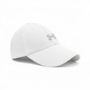 Imagem de Boné Under Armour Blitzing Aba Curva Branco Oficial Tamanho:Único;Cor:Branco
