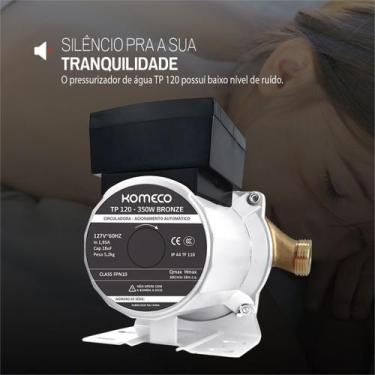 Imagem de Pressurizador De Água TP120 350w Para Torneiras E Chuveiro - KOMECO, 1