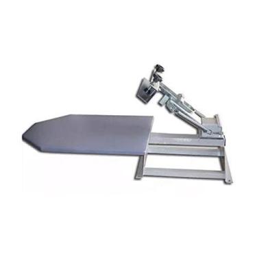 Imagem de Impressora Rotativa Manual com Berço e Garra para Serigrafia - Advance