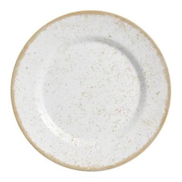 Imagem de Pratos Rasos Cerâmica Feldspática Branca 29cm - Jogo com 6 - Alleanza 