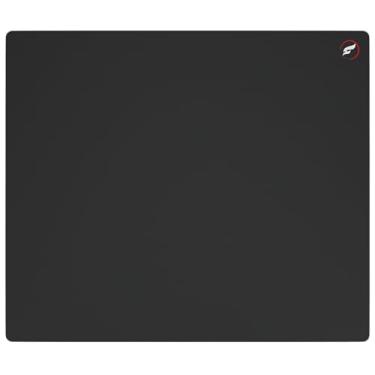 Imagem de Odin ZeroGravity XL Gaming Mouse Pad - Superfície de pano de borda costurada grande, base de borracha antiderrapante, 48 x 41,5 cm, preto