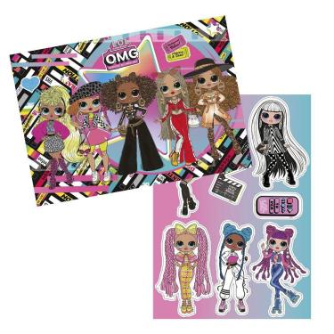 Imagem de Kit Decorativo Lol Surprise Omg - 8 Itens