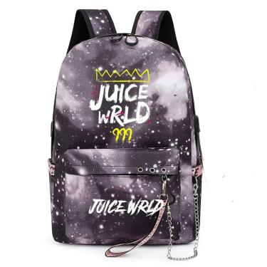 Imagem de Mochila Juices Wrlds Kids School Nylon 31x14x42cm