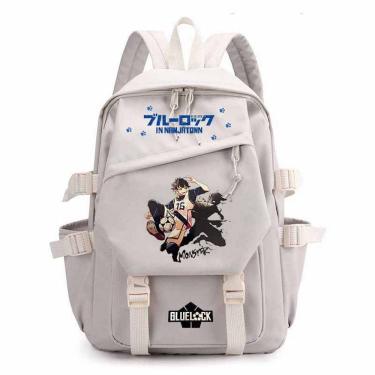 Imagem de Mochila escolar Blues Locks Isagis Yoichis Cartoon Kids