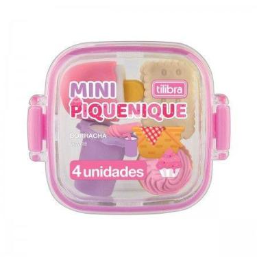 Imagem de Borracha lancheira piquenique om 4 unidades - Tilibra