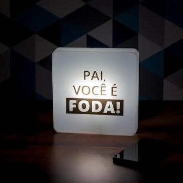 Imagem de Luminária Slim Box Melhor Pai LED