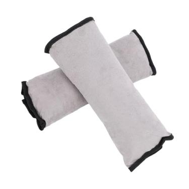 Imagem de GLOGLOW Extensor de Cinto de Segurança, Capa de Ombro de Cinto de Segurança de Carro de Pelúcia para Crianças, Bebês e Adultos, Travesseiro de Apoio de Pescoço Macio Com Suporte de Cabeça para Artesanato de Conforto de Viagem