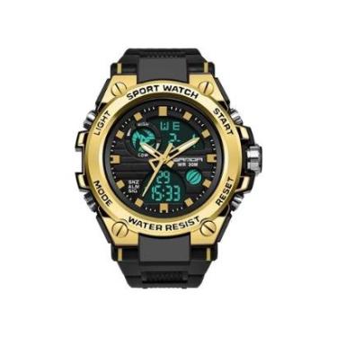 Imagem de Relógio Masculino Esportivo Sanda 739 Militar-Unissex