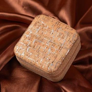 Imagem de Caixa de joias chinesa vintage, organizador portátil de joias de viagem, estojo pequeno com zíper para anéis, brincos e colares (prata)