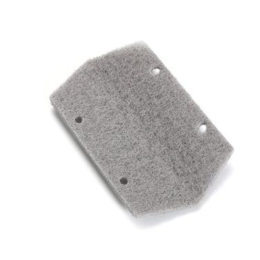 Imagem de Escova de limpeza de trilho de porta de janela com corpo de plástico, almofada de tecido removível para lacunas estreitas, trilhos deslizantes e balcões de cozinha, ReplaceTheCloth