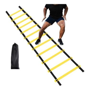 Imagem de Escada De Agilidade Ajustável Treino Funcional 12 Degraus Circuito Funcional Ajustável