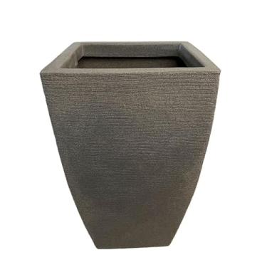 Imagem de Vaso de Planta em Polietileno decorativo Quadrado bojo vaso grande (Cimento)