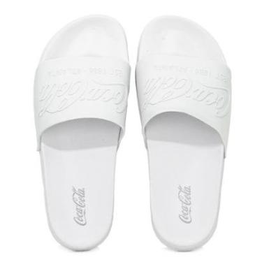 Imagem de Sandália Slide Masculina Coca Cola Groove Confortável Resistente Original 3919-Masculino