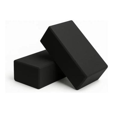 Imagem de 2X Kit Com 2 Blocos De Yoga Para Exercícios Alongamento Pil