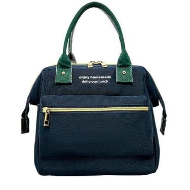 Imagem de Zylsic Lancheira isolada para mulheres/homens, lancheira, reutilizável, isolada, lancheira de grande capacidade, refrigerador isolado reutilizável para trabalho, piquenique ou viagem