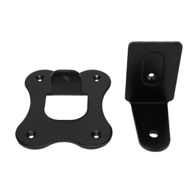 Imagem de Naroote Suporte de Parede de Alto-falante de Metal, Kit de Montagem para Alto-falantes, Suporte de Design Frontal Oculto Com Parafusos Incluídos, Ideal para -falantes Traseiros Sem Fio Theatre SA RS8