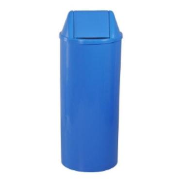 Imagem de Lixeiras Com Tampa Vai-vem 22l Cor:Azul - jsn