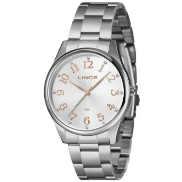 Imagem de Relógio Lince Feminino Ref: Lrmj177L40 S2Sx Casual Prateado