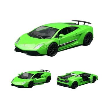 Imagem de Carrinho De Brinquedo Miniatura Lamborghini Super Sport Diecast Para M