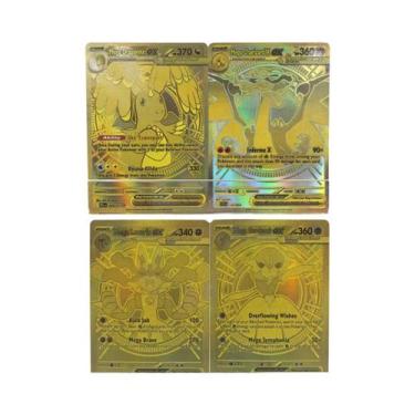 Imagem de Cartas De Jogo Clássicas De Anime Dragonite Charizard Lucario Gardevoi
