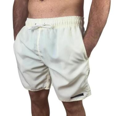 Imagem de Shorts Surftrip Básico Bege, G, Bege claro