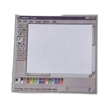 Imagem de Blocos De Notas Adesivas Vintage Para Desenho De Computador, 50 Folhas