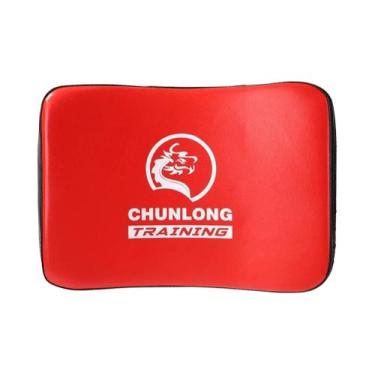 Imagem de Almofada De Chute Em Couro PU Grosso Para MMA, Muay Thai, Karatê, Taek