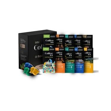 Imagem de Kit de Cápsulas de Café Coffee Mais, compatível com Nespresso, contém 100 cápsulas