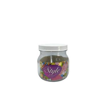 Imagem de Pote de Vidro com Tampa Style - RUVOLO, Tampa Branca 900ml