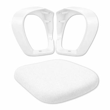 Imagem de Assento e Encosto Conjunto de Cadeira Escritorio Confortavel Peça Reparo Trabalho Estudo Home Office Casa Leitura