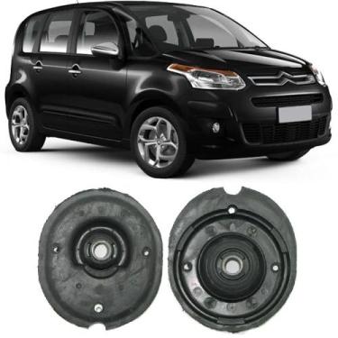 Imagem de Coxim do Amortecedor Citroen C3 Picasso Dianteiro 2011 Até 2017 O Par 