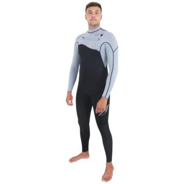 Imagem de Long John Mormaii Flexxxa Pro 1mm Chest Zip Preto-Unissex