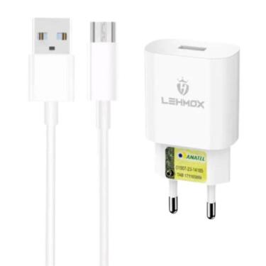 Imagem de Kit Carregador Compatível com REDMI 12c 9A A1 A2 _ Cabo Micro USB V8 e