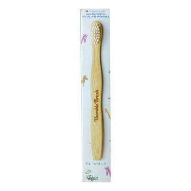Imagem de Escova de Dentes Infantil Vegana de Bambu The Humble