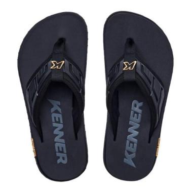 Imagem de Chinelo Kenner Kivah Full Force, 41, Preto, Dourado