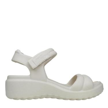 Imagem de Sandália Feminina Marshmallow Conforto Piccadilly C226001, Off white, 