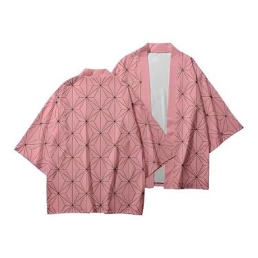 Imagem de Kimono Haori Nezuko Kamado Anime Demon Slayer - Geek Force, GG