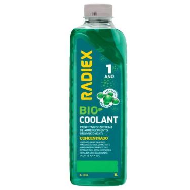 Imagem de Aditivo Radiador 1l Bio Coolant Concentrado Verde - RADIEX