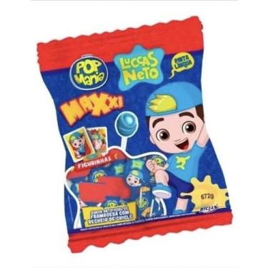 Imagem de Pirulito Luccas Neto Pop Mania Maxxi 672g