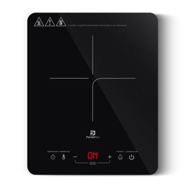 Imagem de Cooktop Indução 1 Boca Bivolt Portátil Panda Plus Ate 2000W Touch 8 Ní