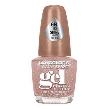 Imagem de L.A. COLORS Esmalte Color Craze Gel Shine, Chateau, 0,44 ml (pacote com 3)